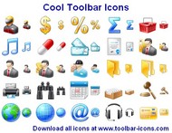 Cool Toolbar Icons screenshot